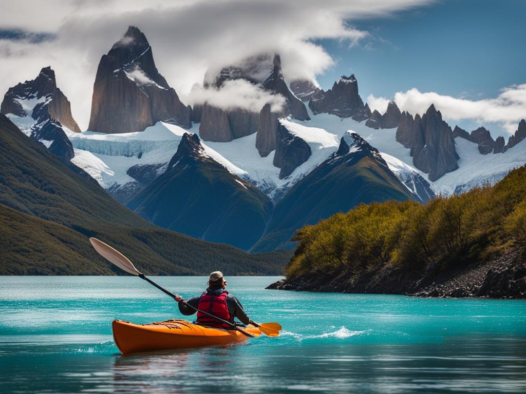 kayaking en Patagonie